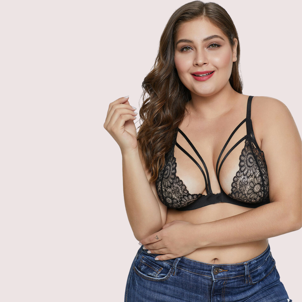 Lunar Allure Sheer Bra &amp; Panty Duo
